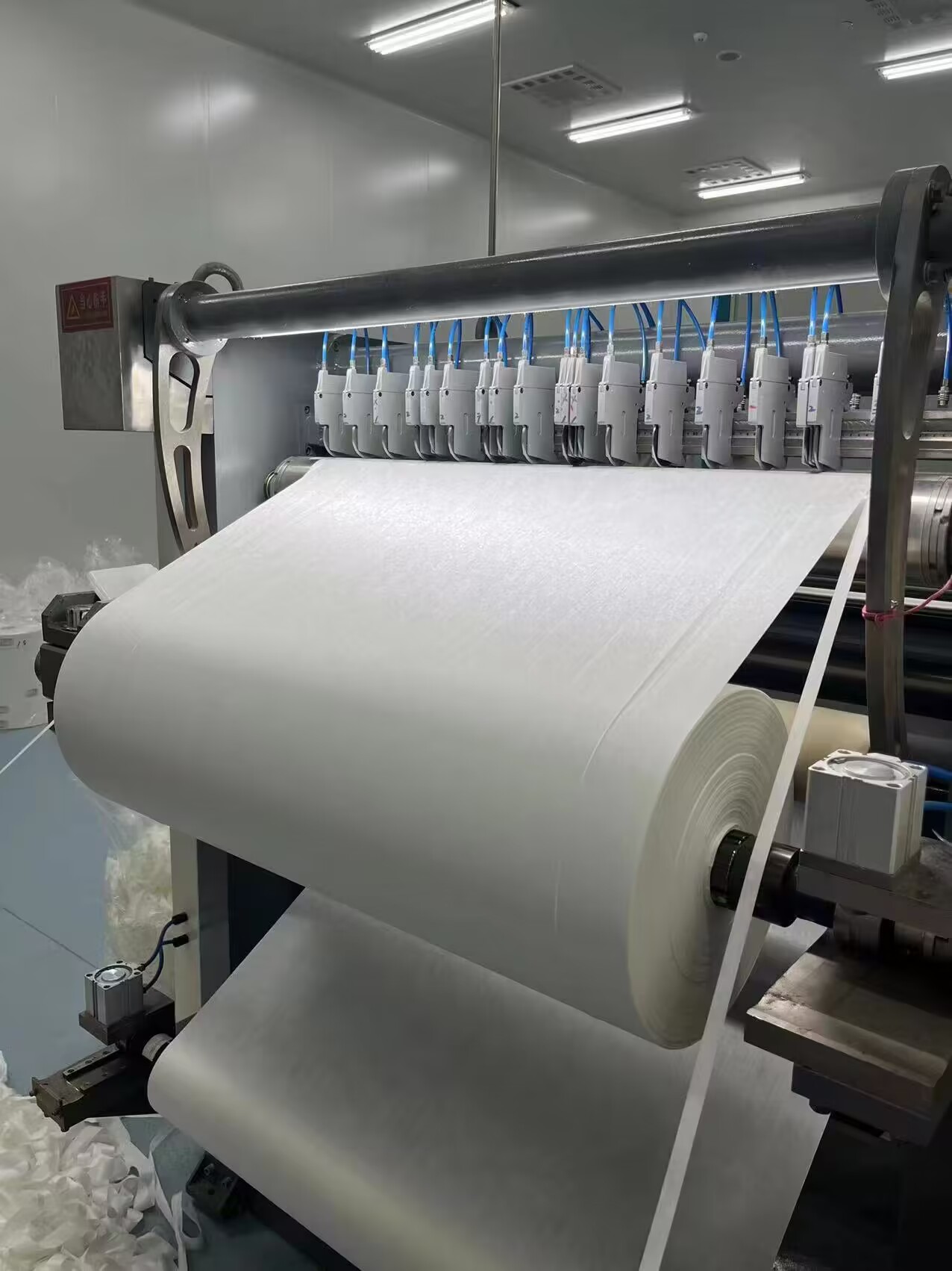 Chitosan non-woven fabric application